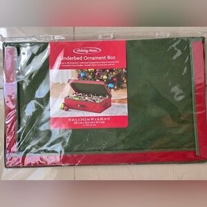 Holiday Home Underbed Ornament Box